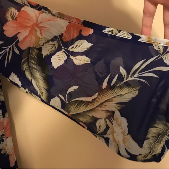 📦5/$50 Lulus Shifting Dears Floral Print Mini Dress in Royal Blue Size XS - Picture 8 of 11